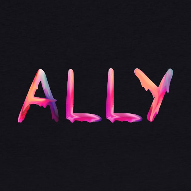 LGBTQ Ally by Colored Lines